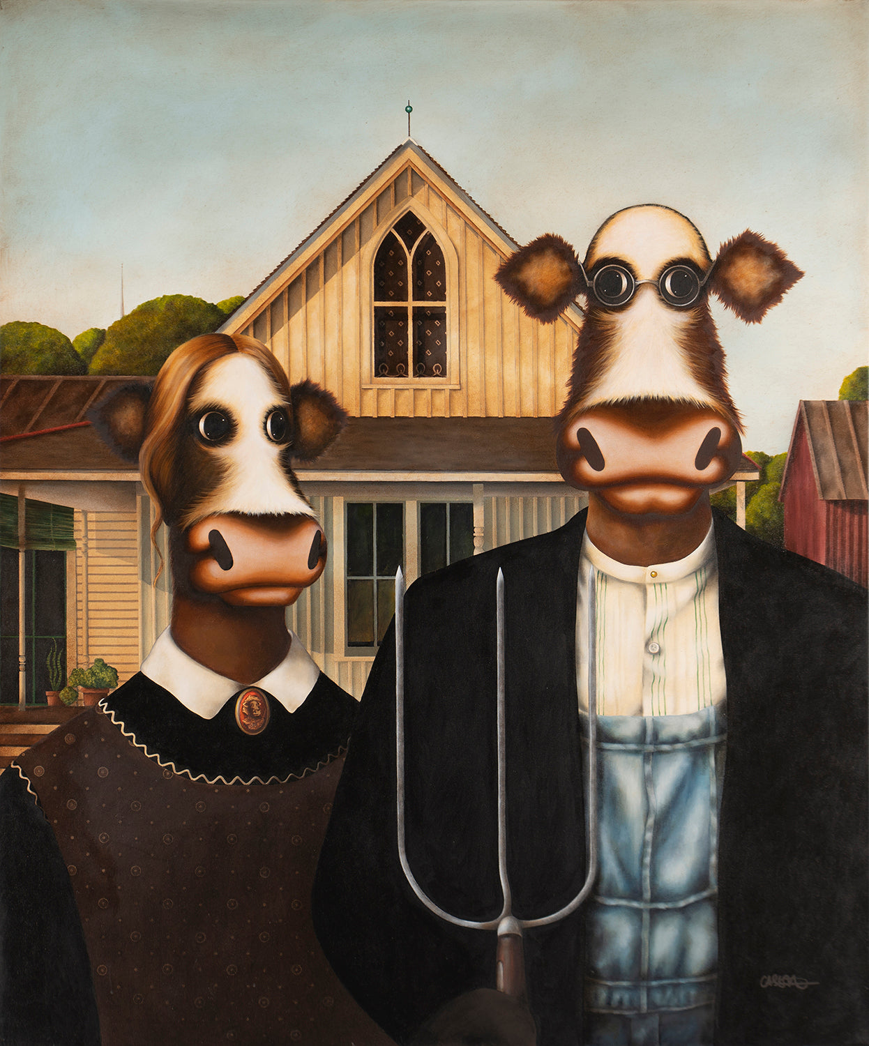 CSH ORI HUM 11923 3 Amoorican Gothic