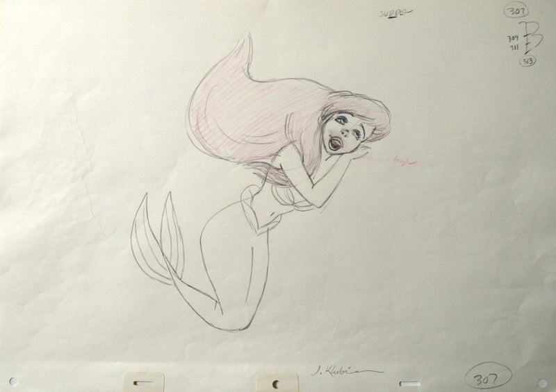 Disney ORI Little Mermaid 32 x 43 cm s (11)
