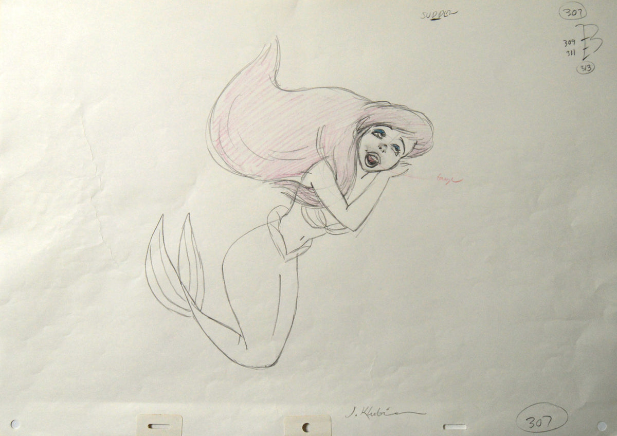 Disney ORI Little Mermaid 32 x 43 cm s (11)