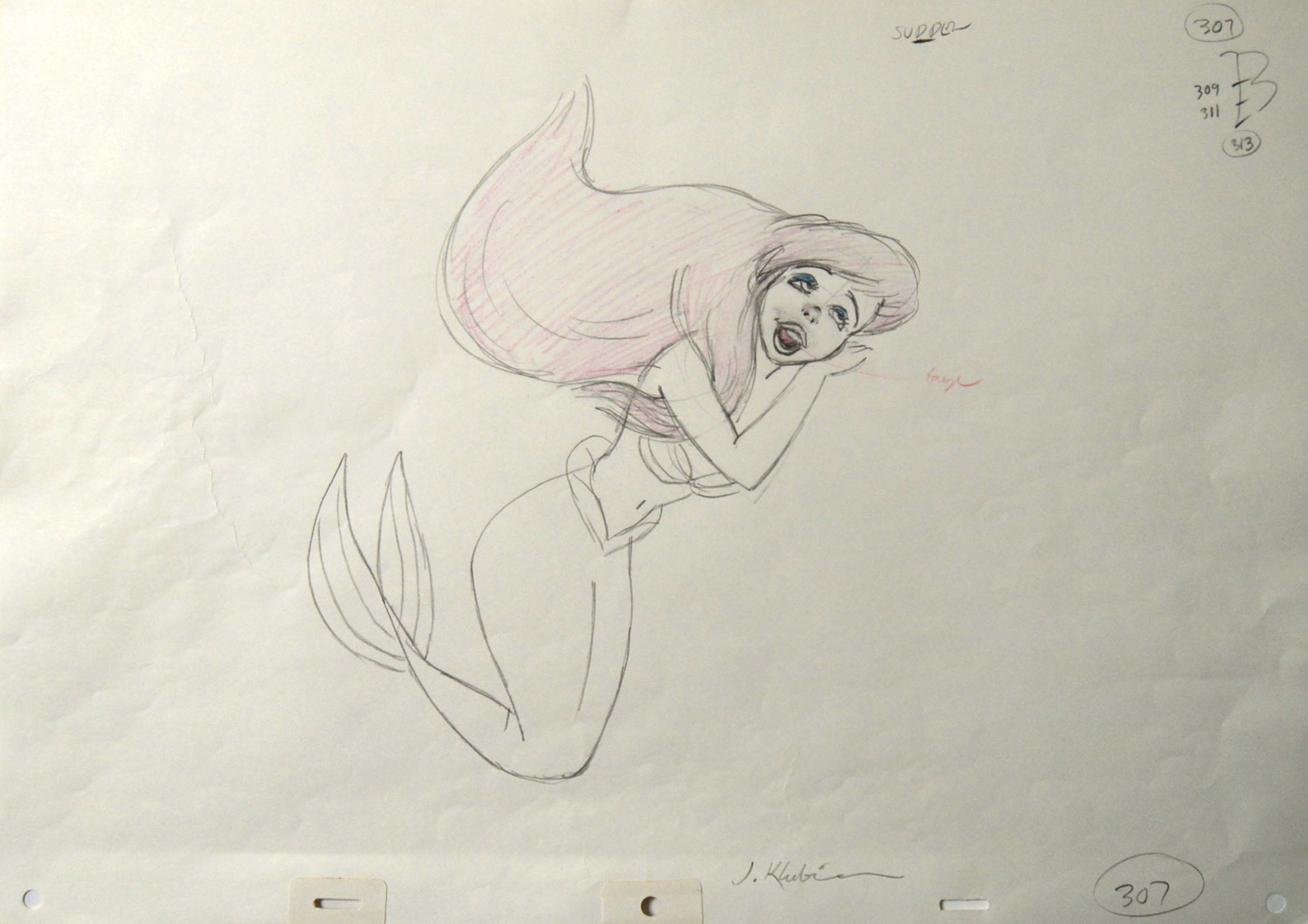 Disney ORI Little Mermaid 32 x 43 cm s (11)