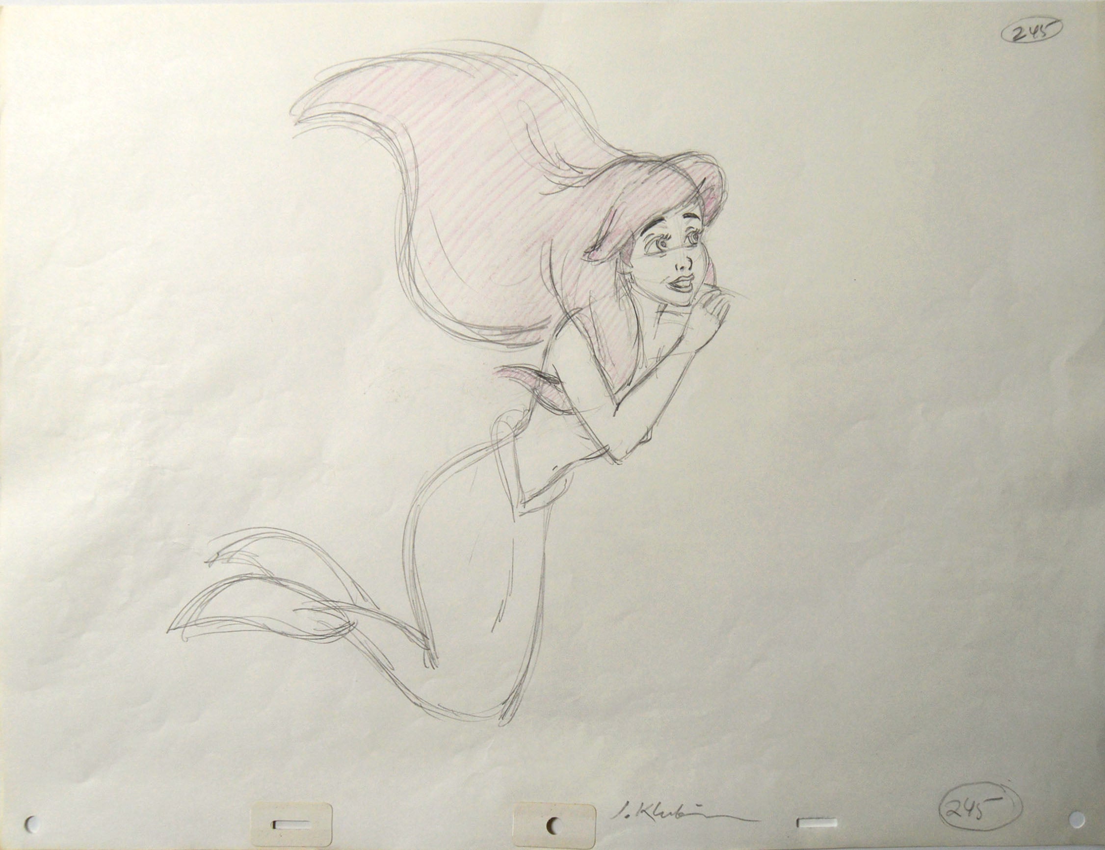 Disney ORI Little Mermaid 32 x 43 cm s