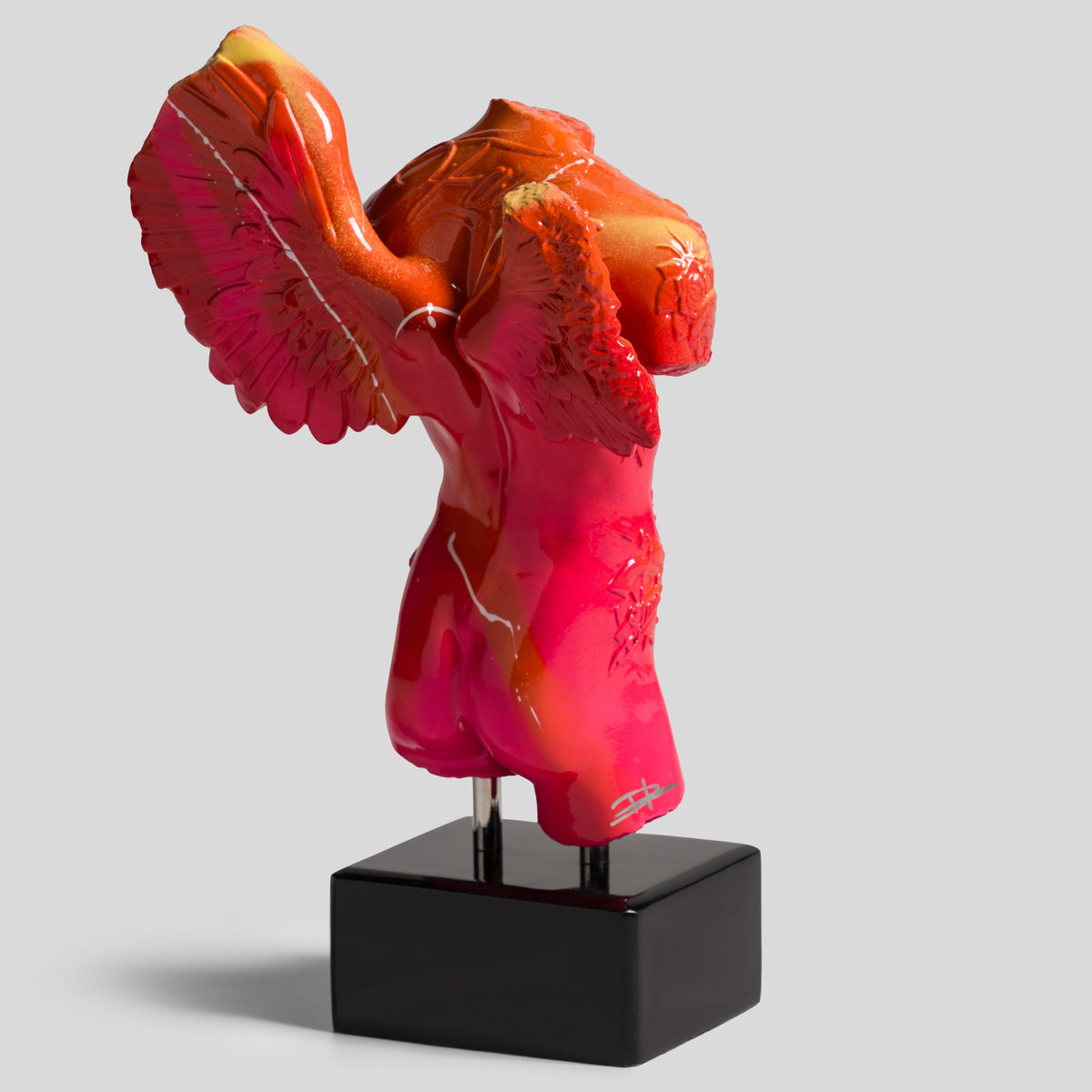 DLN Fallen Angel (Mini red and orange graffiti) 3