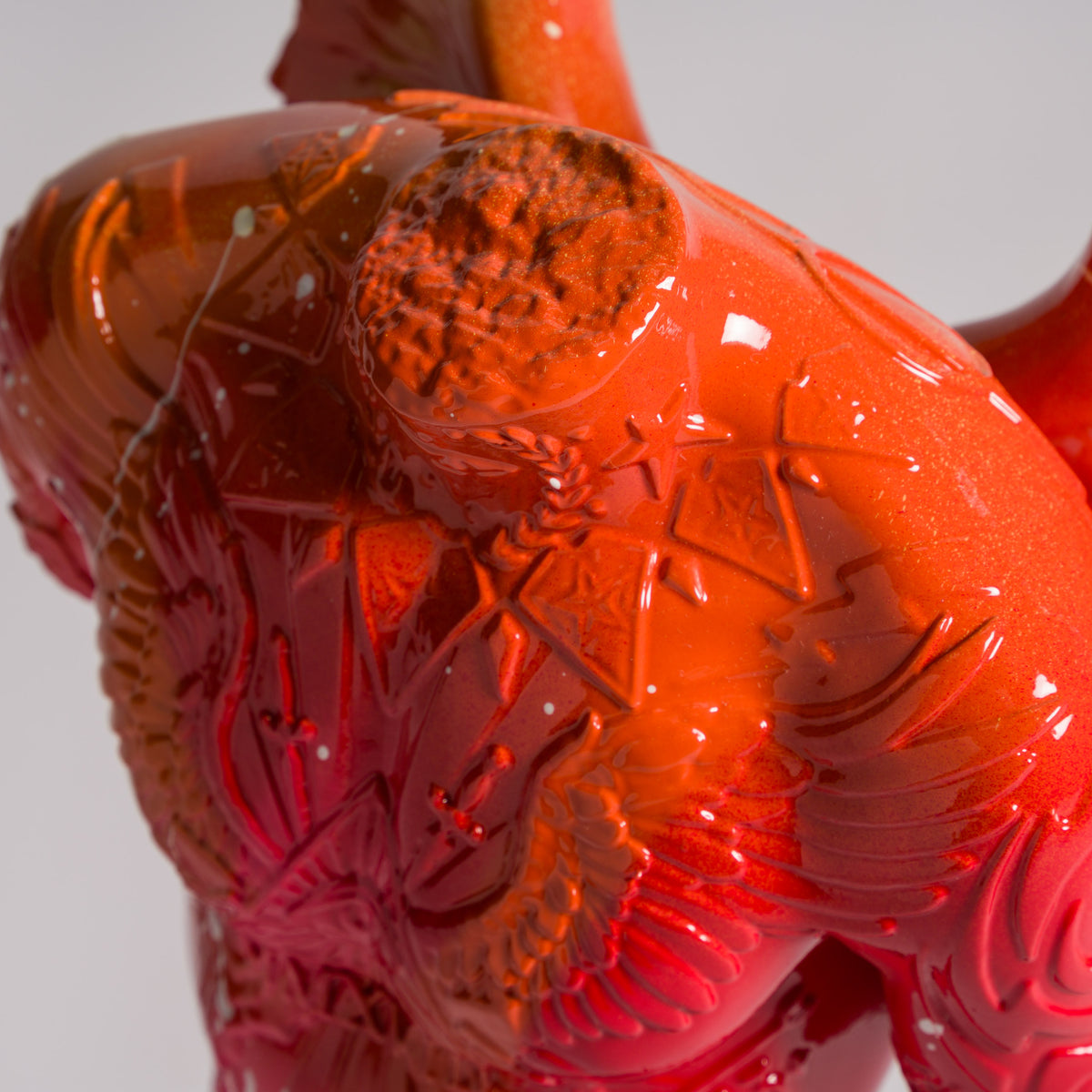 DLN Fallen Angel (Mini red and orange graffiti) 4