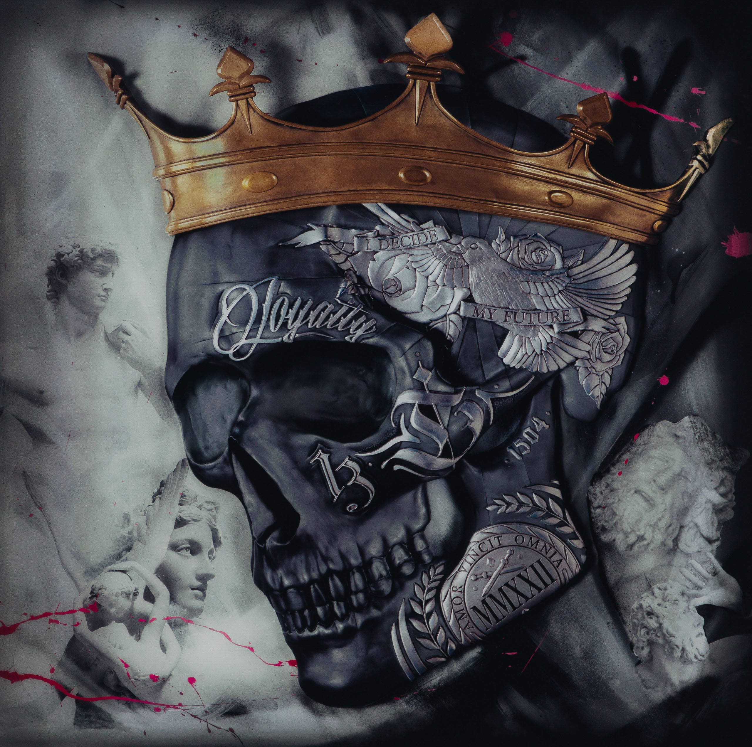 DLN Heavy is the Head That Wears the Crown (Iron and Silver Leaf) 31