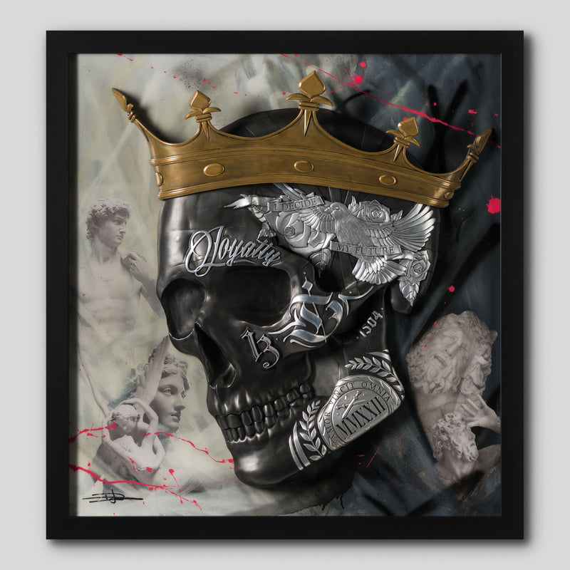 DLN ORI POR 29894 Heavy Is The Head That Wears The Crown (Iron Silver Leaf) 1