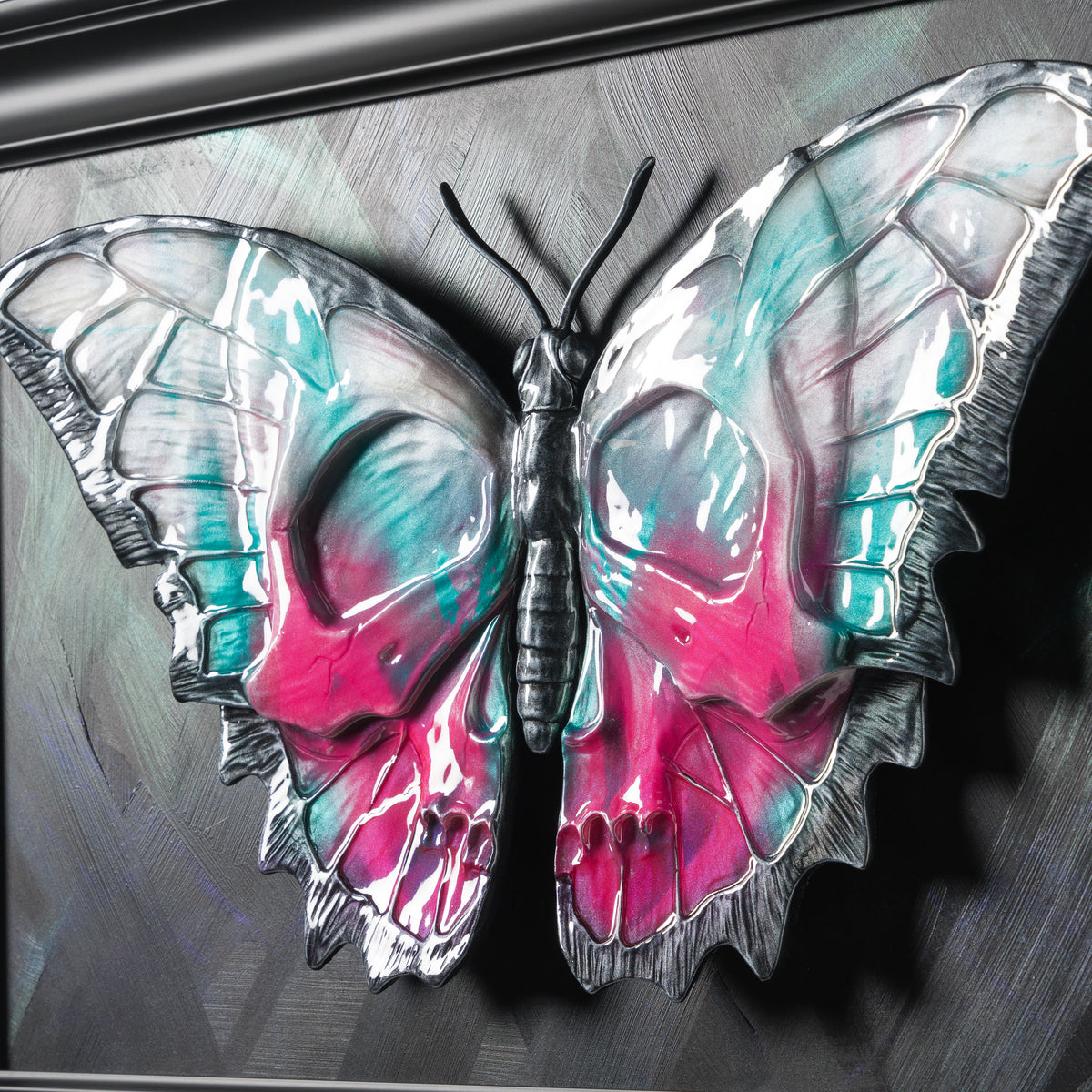DLN ORI POR 31955 Skullfly (Pink And Teal Graffiti) 6