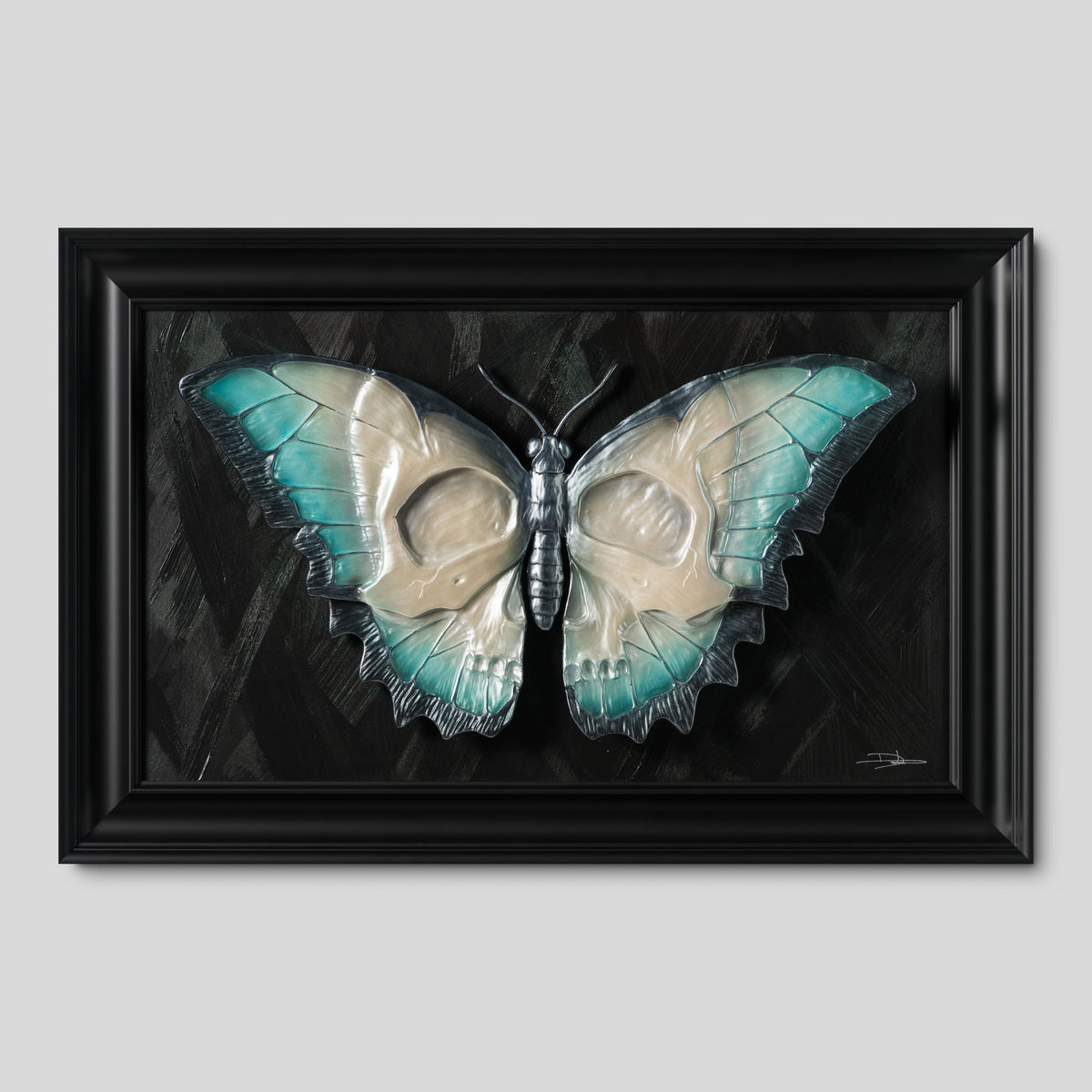 DLN ORI POR 31958 Skullyfly (Teal Pearl) 1