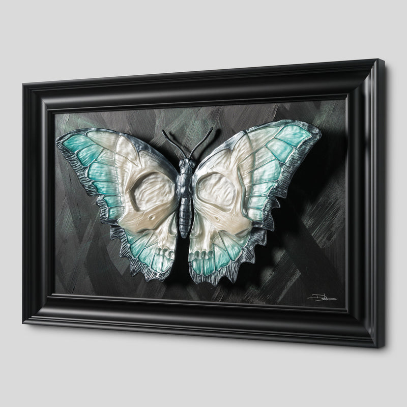 DLN ORI POR 31958 Skullyfly (Teal Pearl) 2