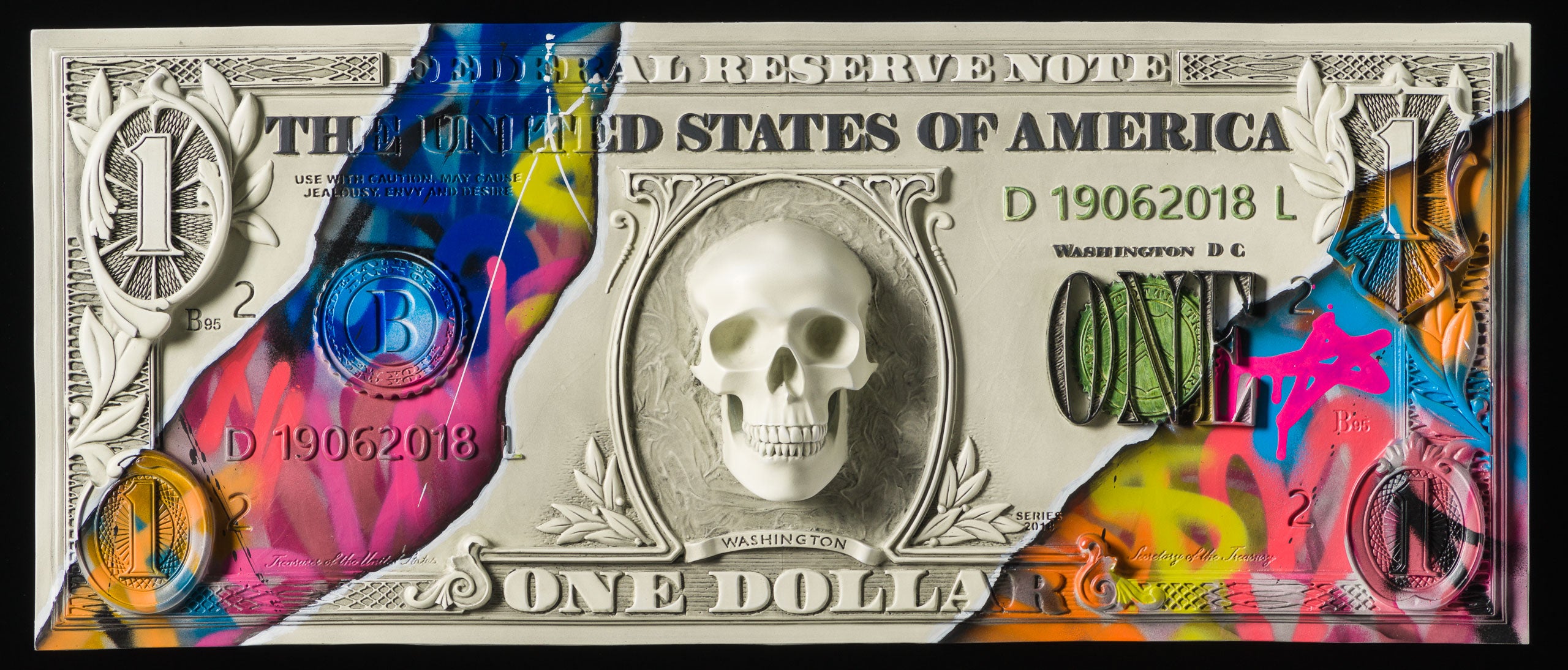 DLN ORI POR 32434 Use With Caution (Torn Paper Graffiti) 31