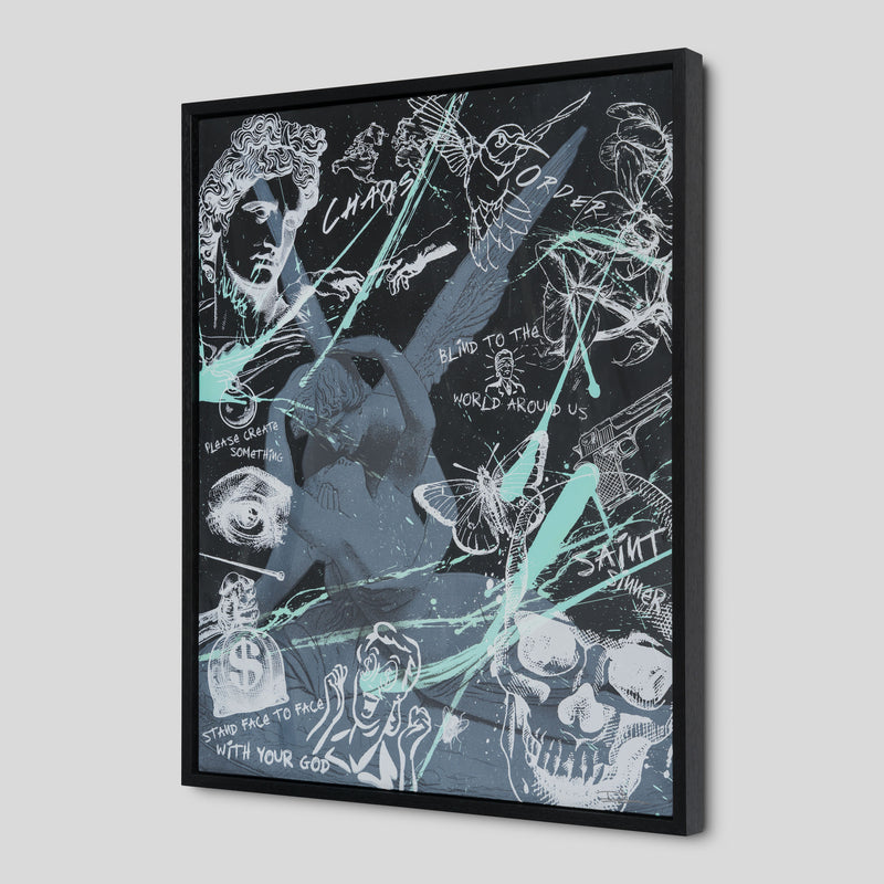 DLN ORI POR 33246 A Glimpse Of Bliss, A Taste Of Heaven (Black & Teal) 2