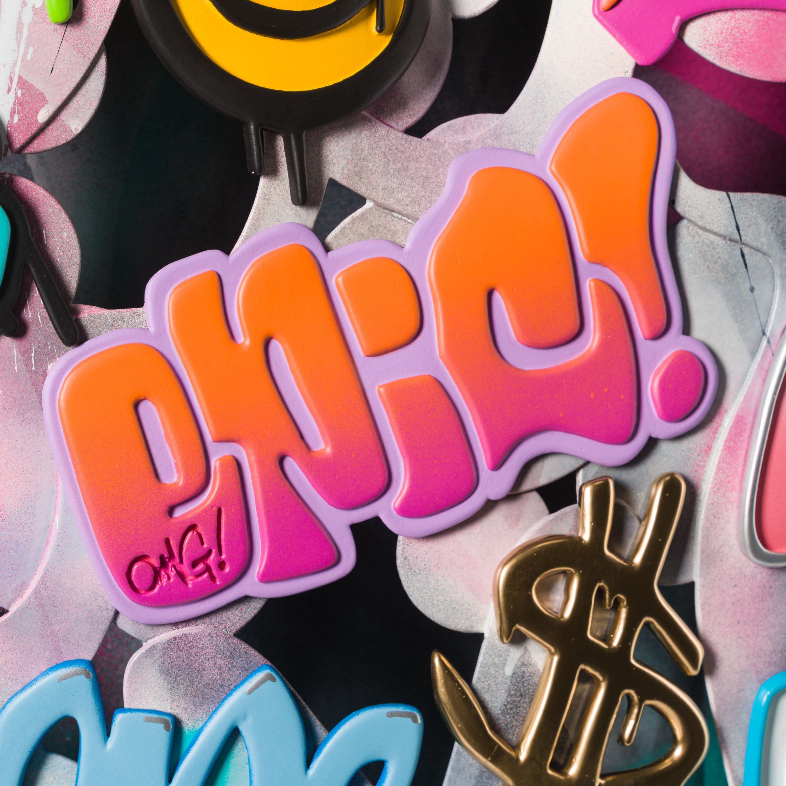 DLN ORI POR 33257 Urban Relic Heart (Pink & Teal) 8