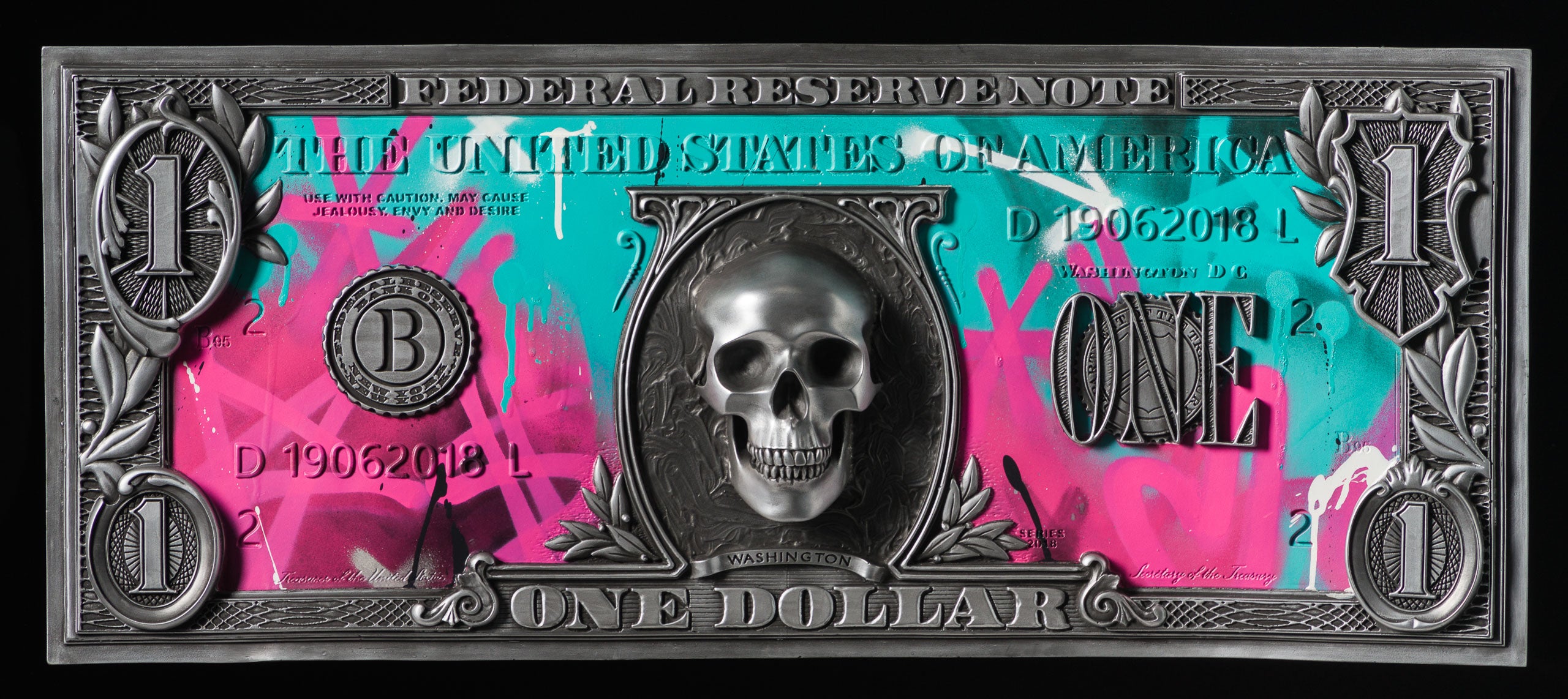 DLN ORI POR 33657 Use With Caution (Teal And Pink) 31