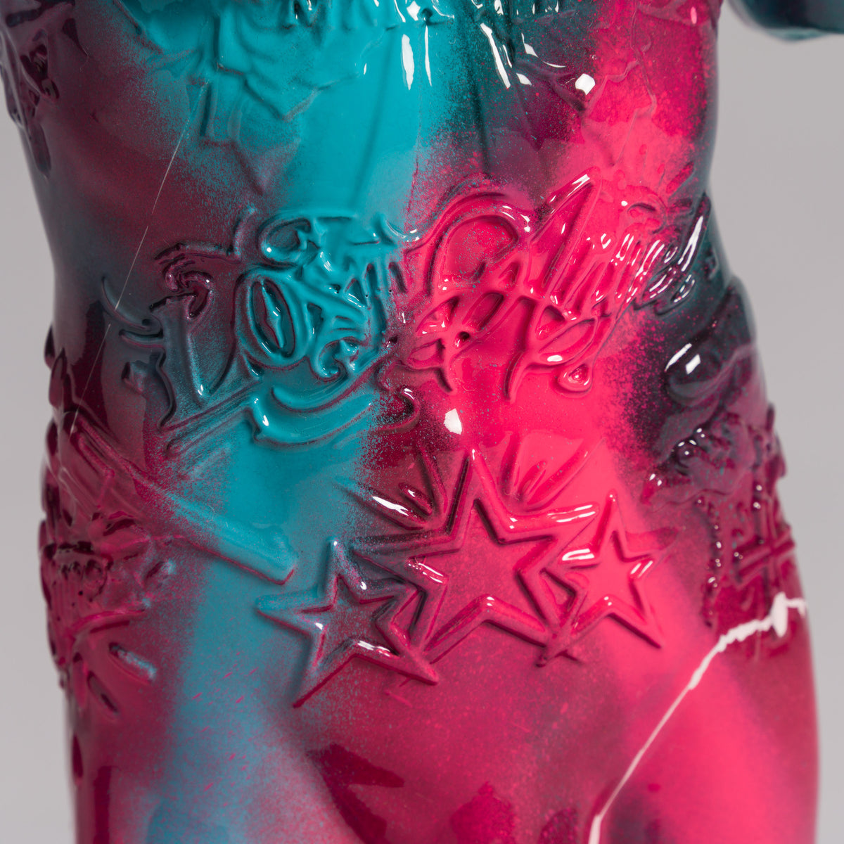 DLN ORI POR 34415 Fallen Angel (Mini Teal And Pink Graffiti) 6