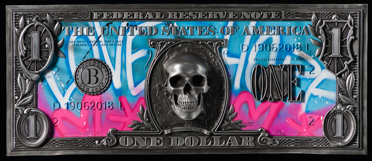 DLN ORI POR 34851 Use With Caution (Pink On Blue Graffiti) 31