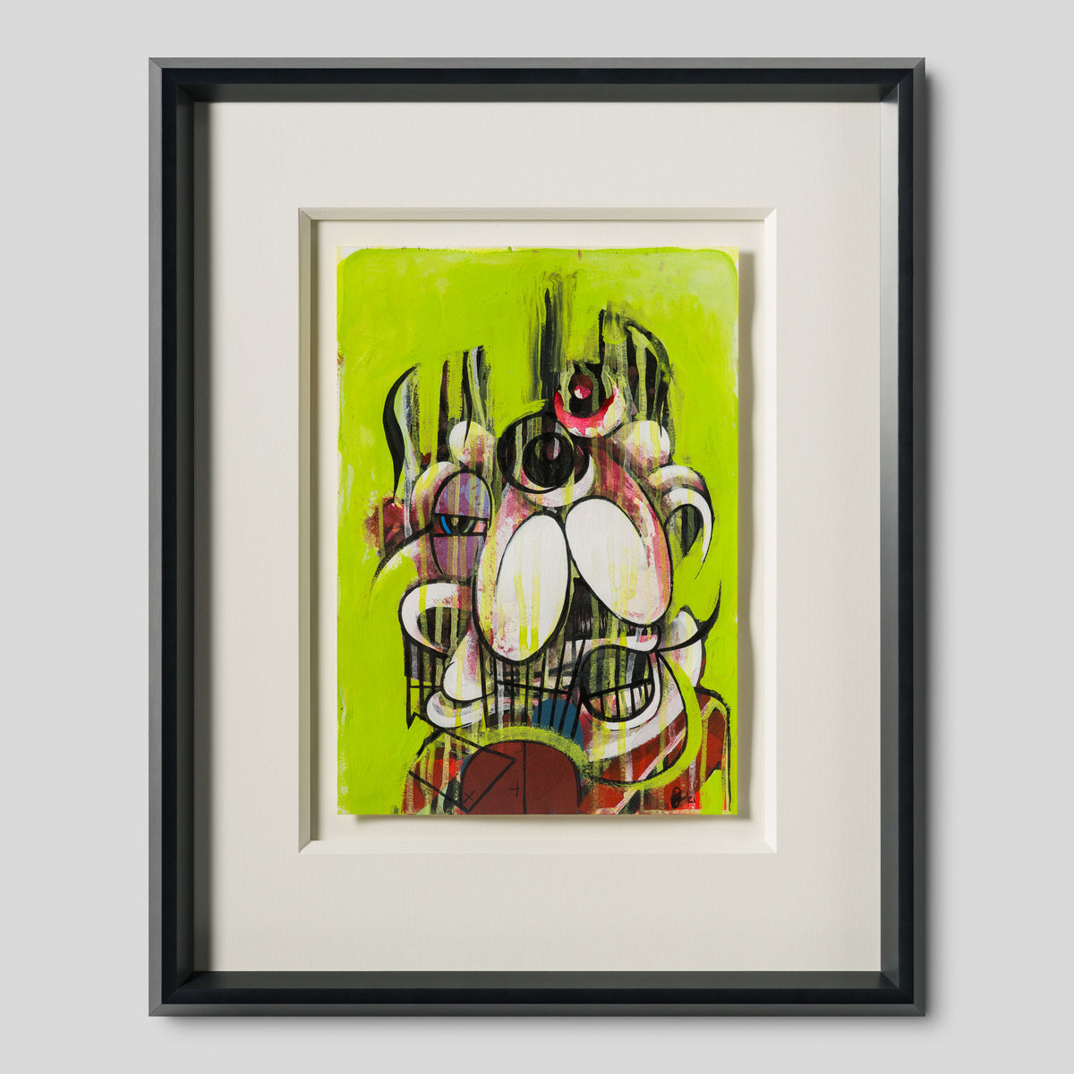 DMA ORI POR 33082 Study For A Portrait Of JK (Green II) 1