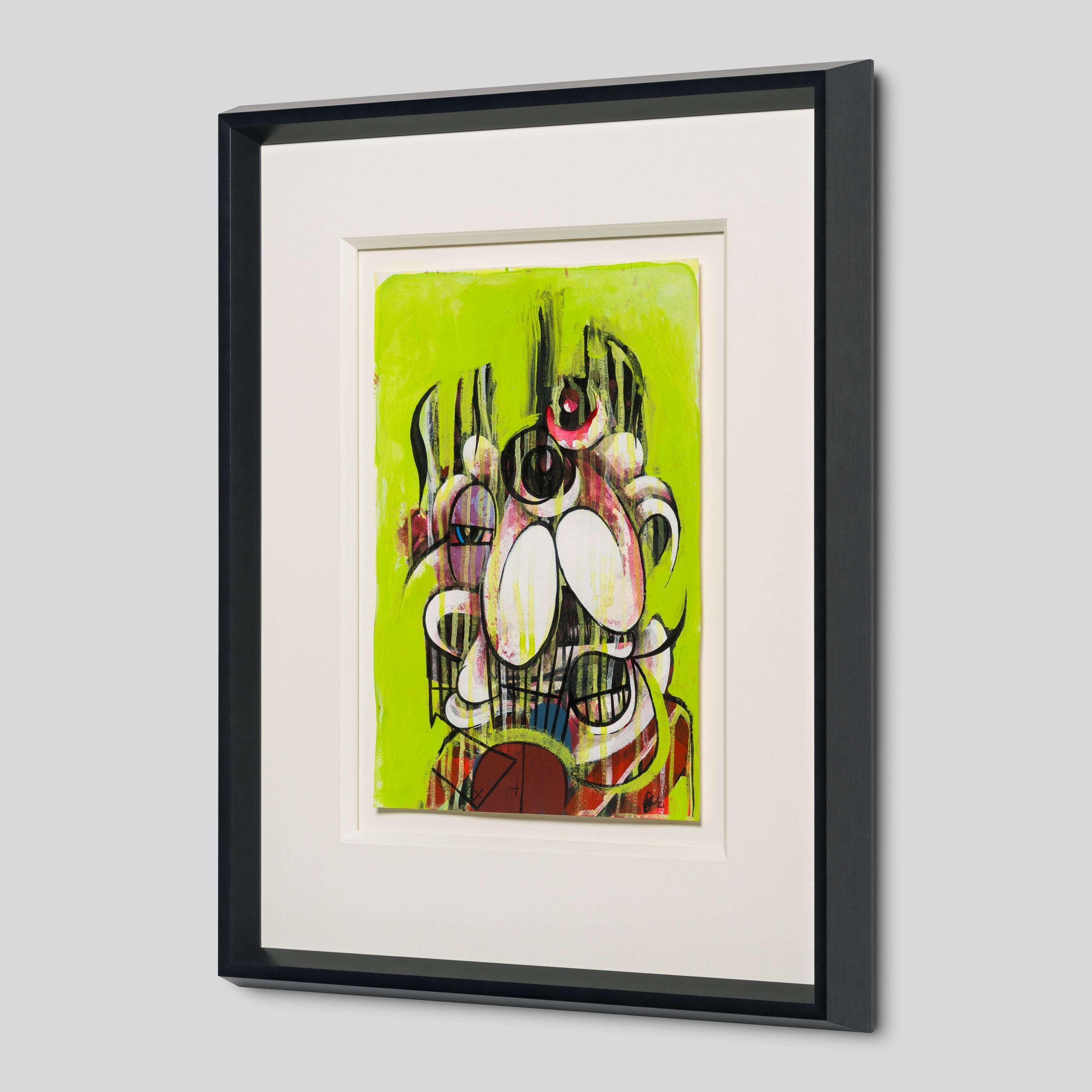 DMA ORI POR 33082 Study For A Portrait Of JK (Green II) 2