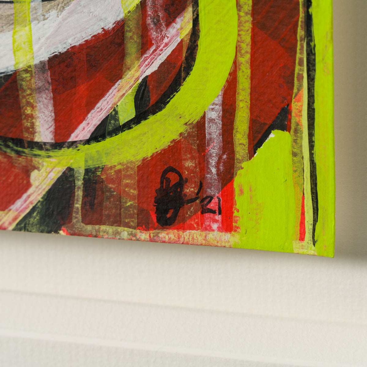 DMA ORI POR 33082 Study For A Portrait Of JK (Green II) 3