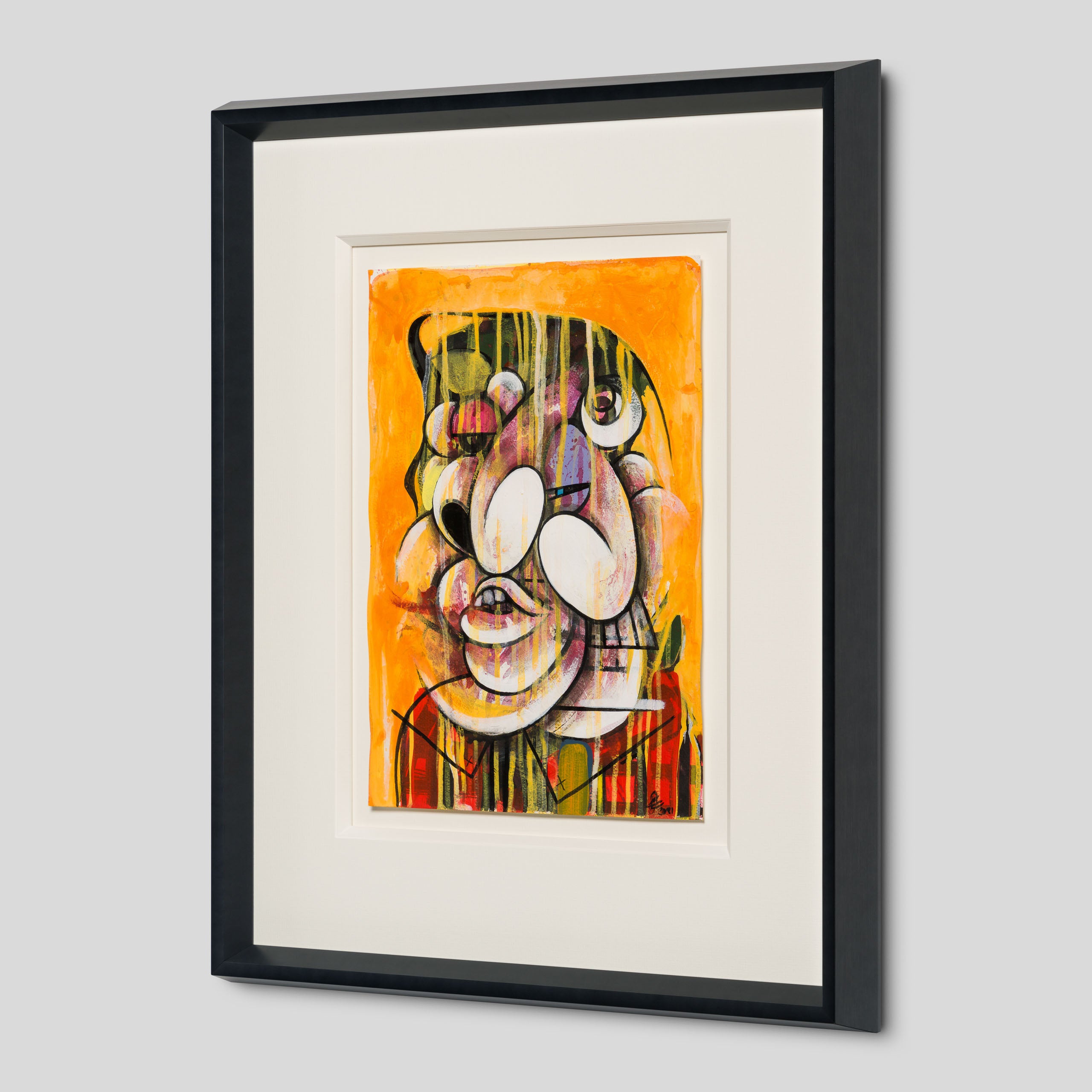 DMA ORI POR 33083 Study For A Portrait Of JK (Orange II) 2