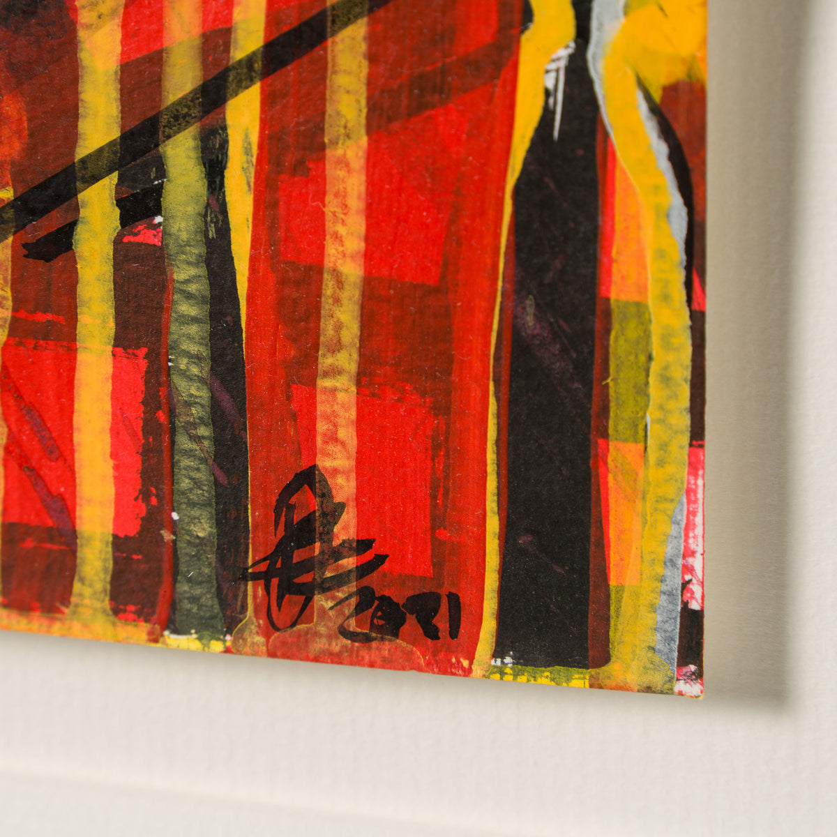 DMA ORI POR 33083 Study For A Portrait Of JK (Orange II) 3