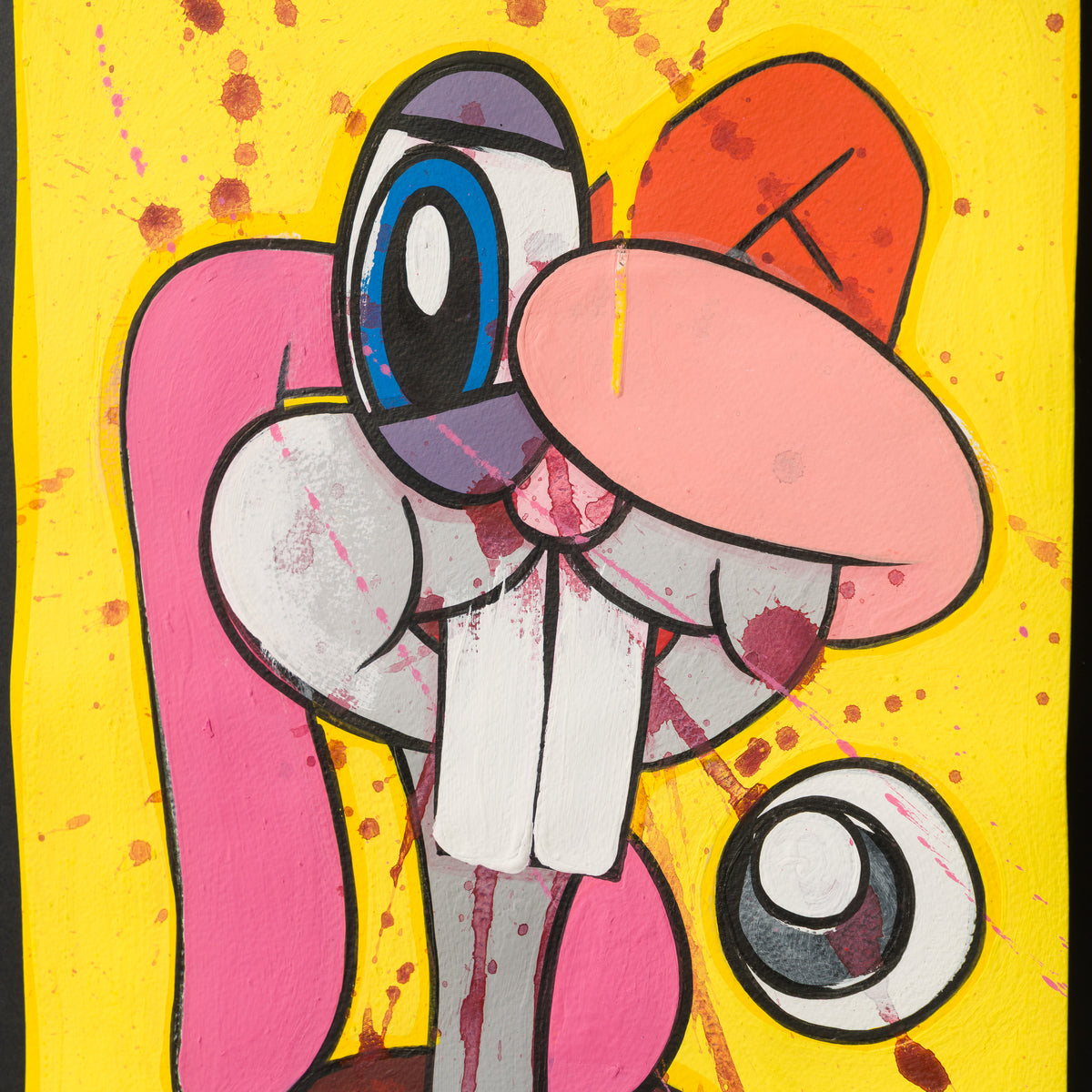 DMA ORI POR 36789 Happy Bunny (Roger The Hat) 4