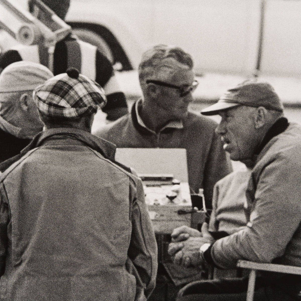 EAR CHATTING ON SET OF THE MISFITS (4B) LRG 5