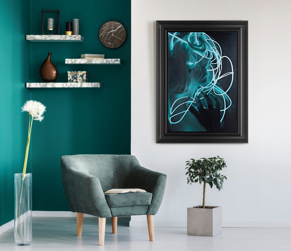 Emma Leone Palmer, Cyllene, £895, hand varnished canvas on board 1600x1380