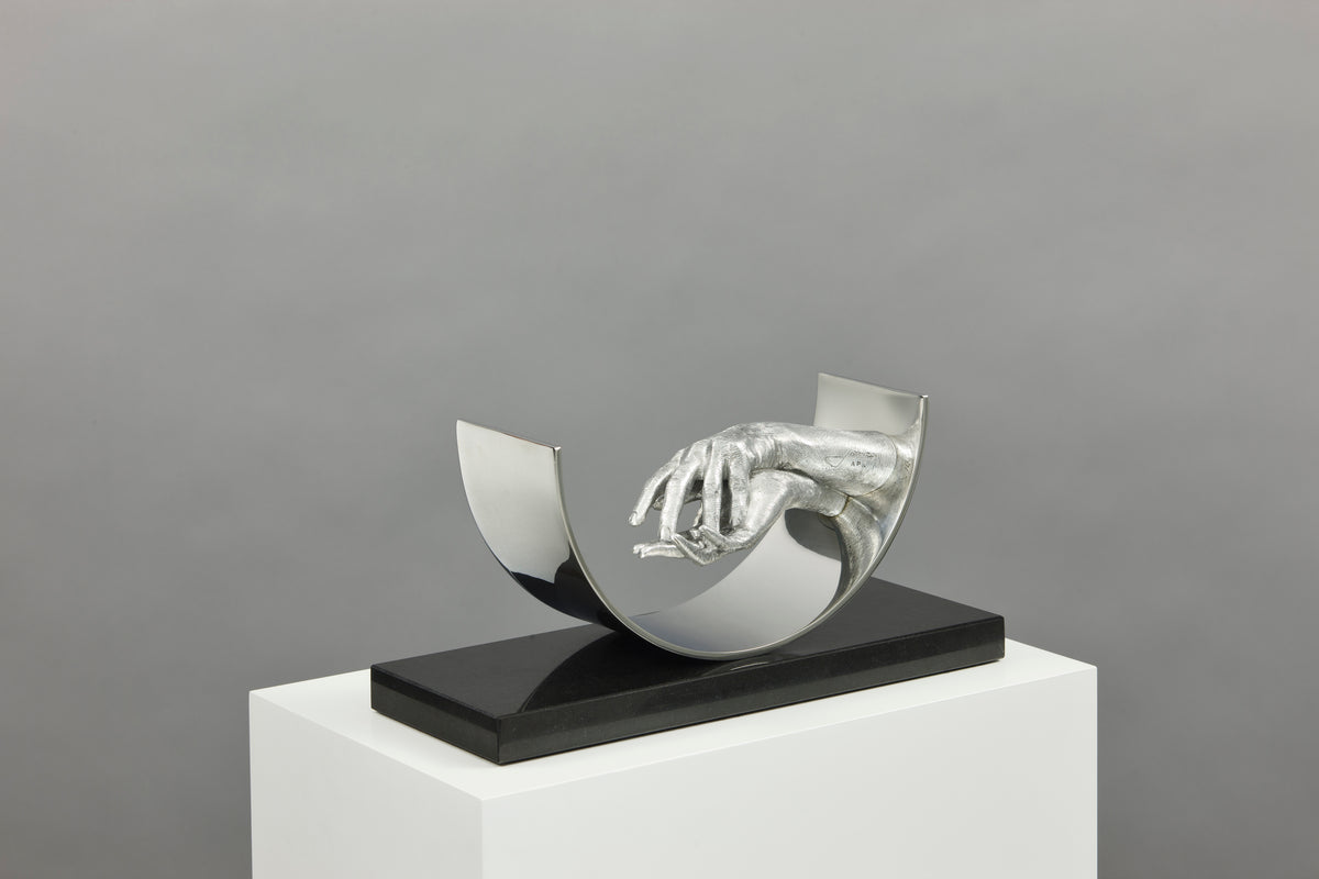 Eternal Love (Aluminium and stainless steel on granite base) new