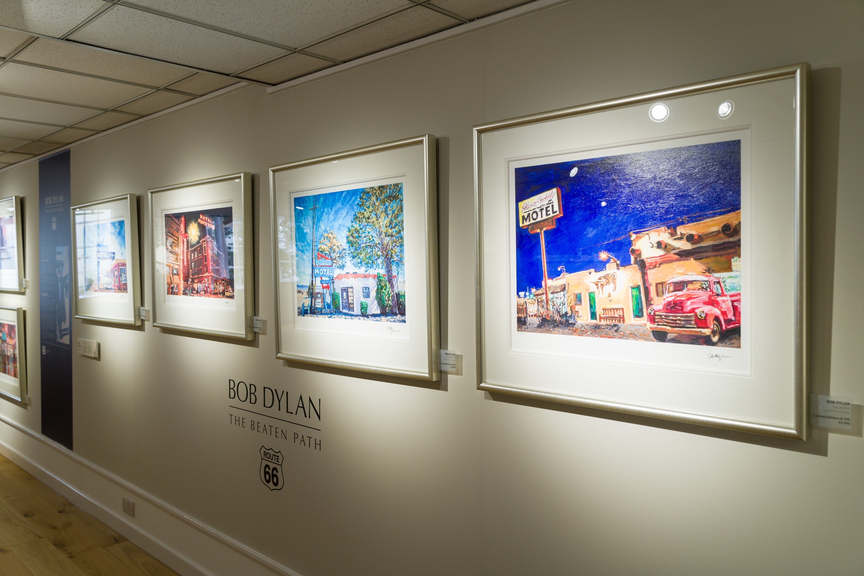 Product image 3 for bob-dylan-the-beaten-path-route-66-2024-set-of-four