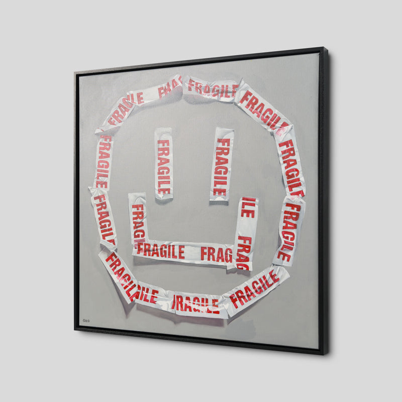 Taped On Smile - Fragile