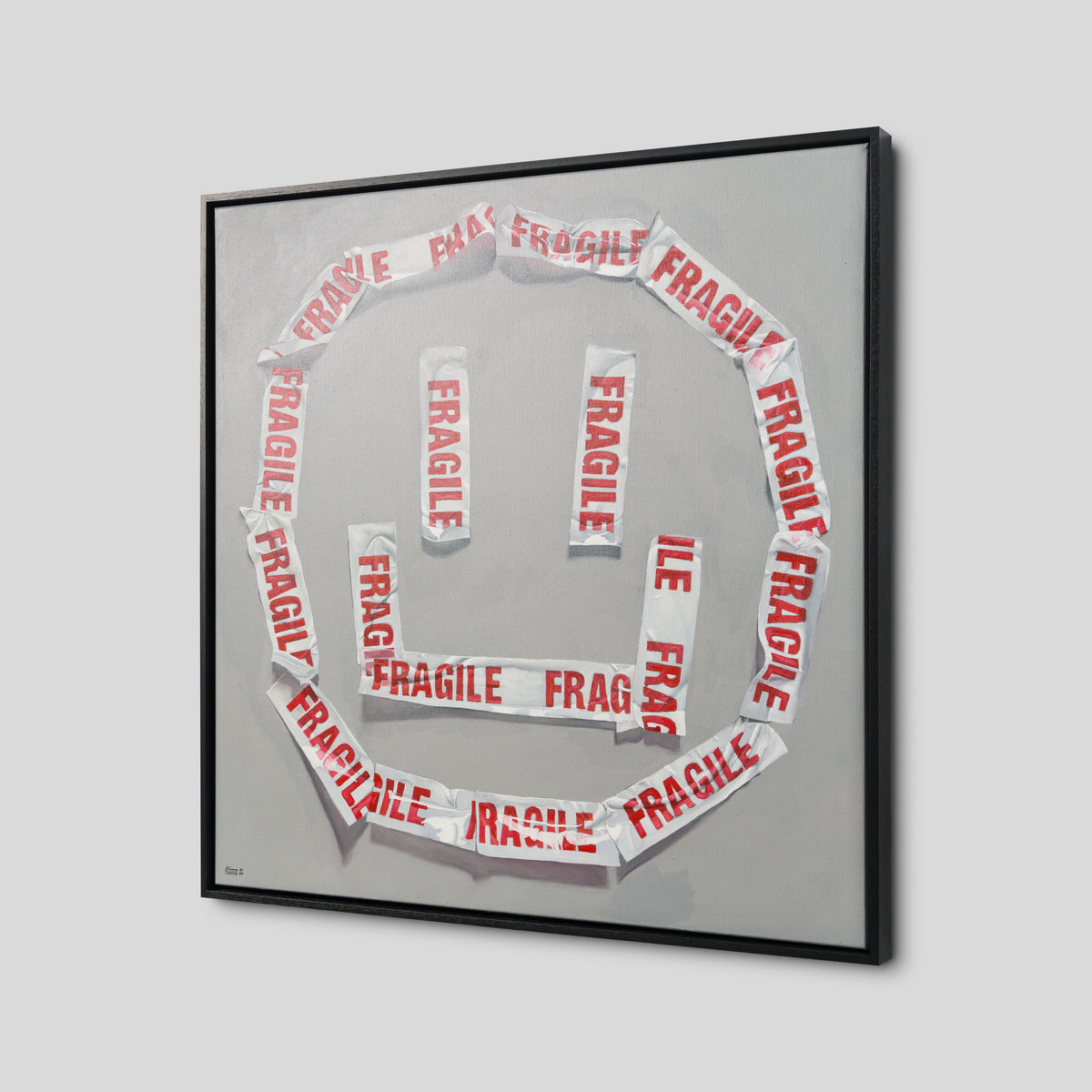 Taped On Smile - Fragile
