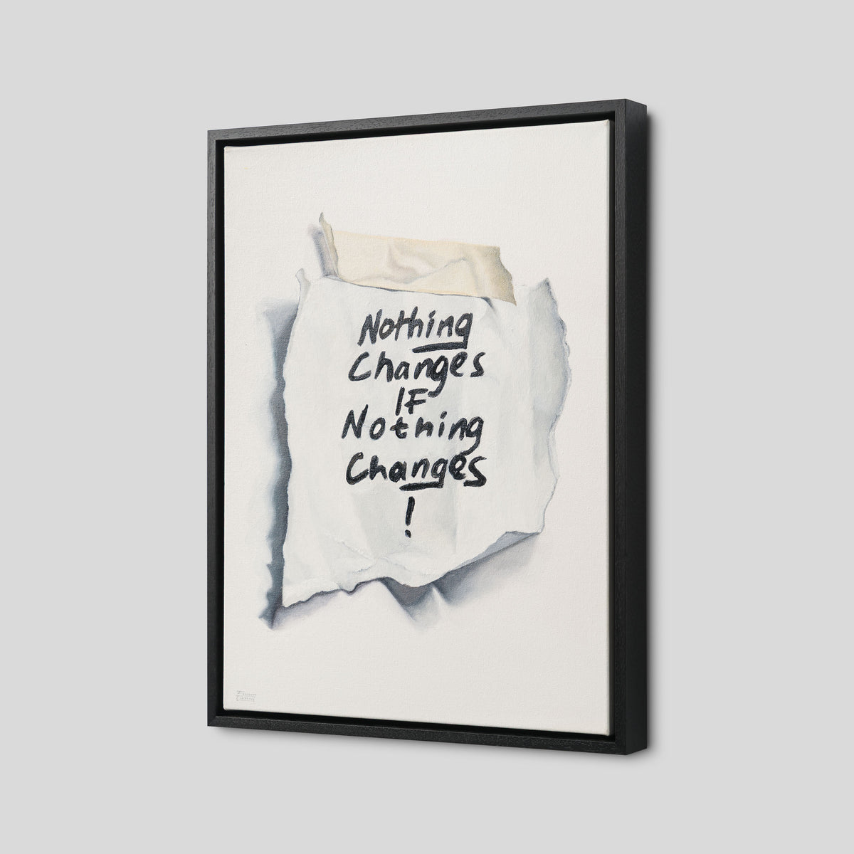 If Nothing Changes