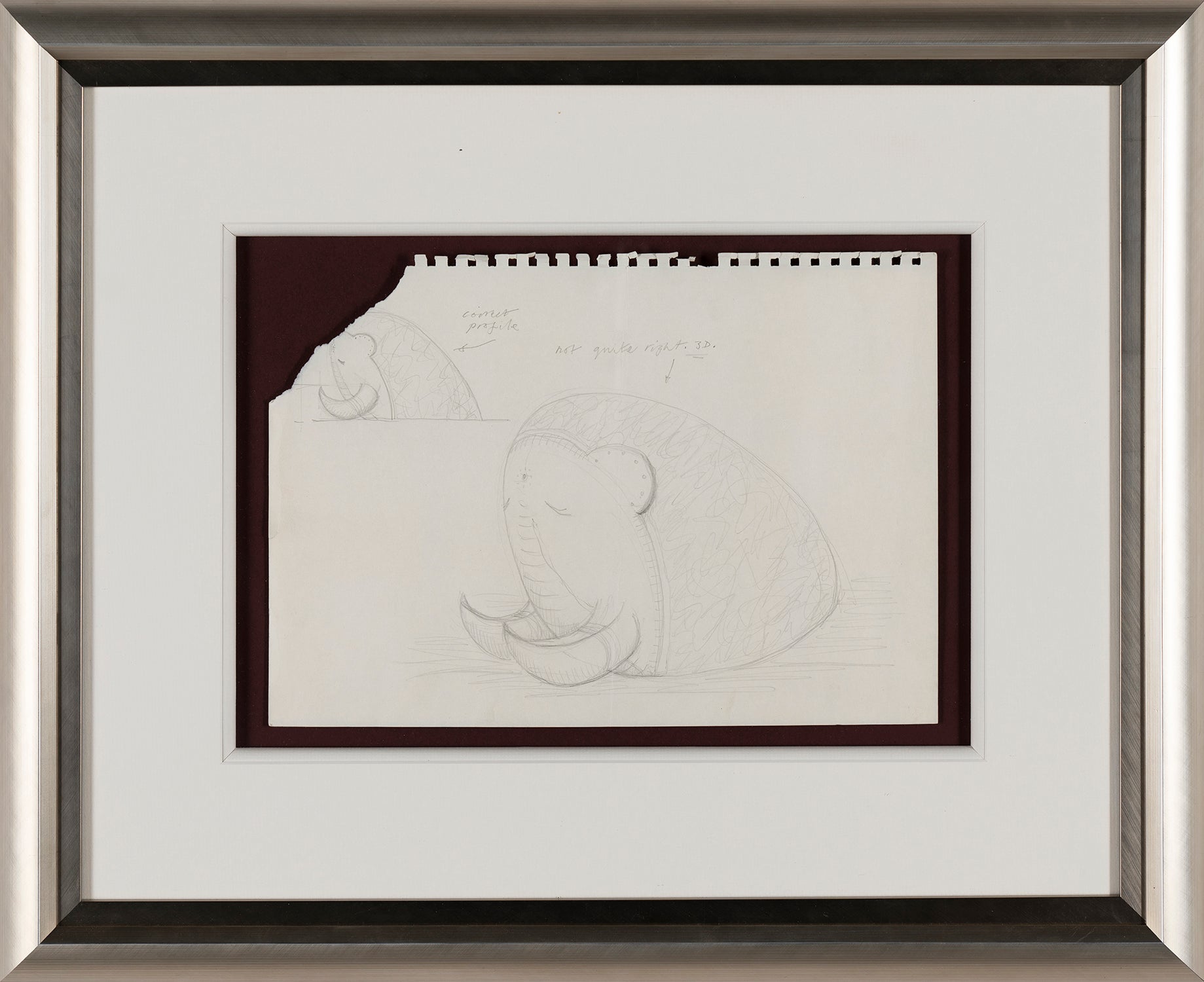 GNA ORI HUM 89306 4 Sculpture Study Rock II (SP06495)