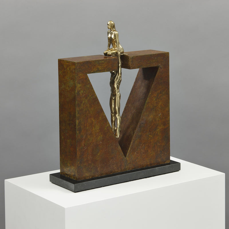 Gravity | Female | Polished Bronze