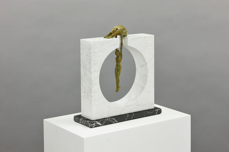 Gravity Male Bronze and Marble