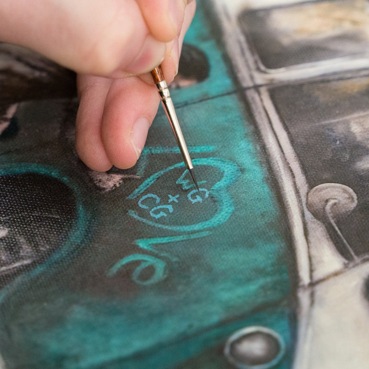 hand embellished bob barker artwork (1)