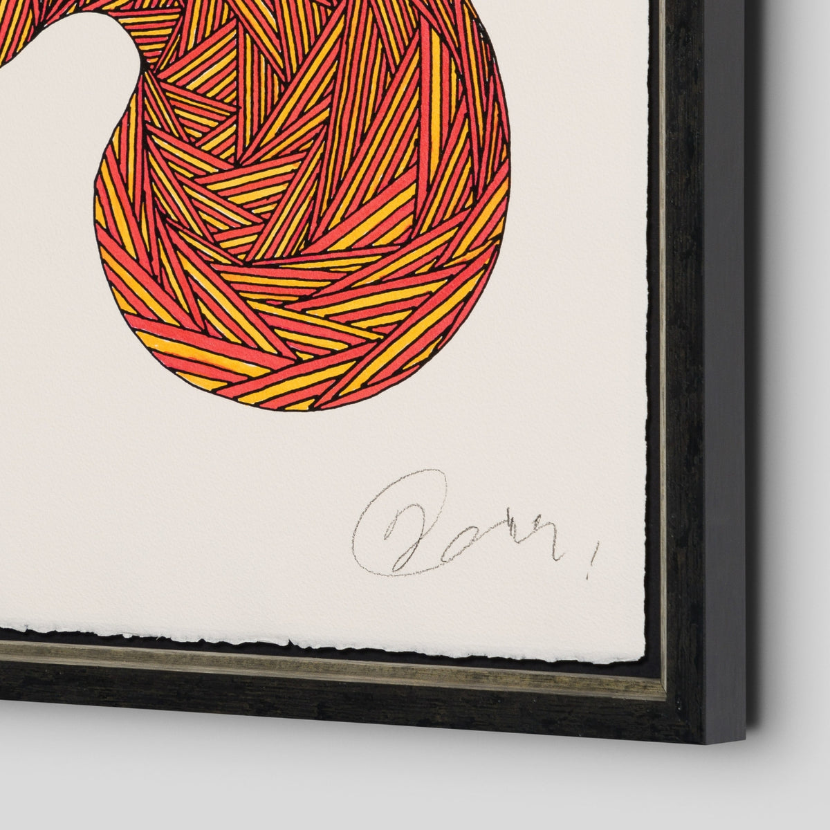 hand signed artwork billy connolly very humble goldfish