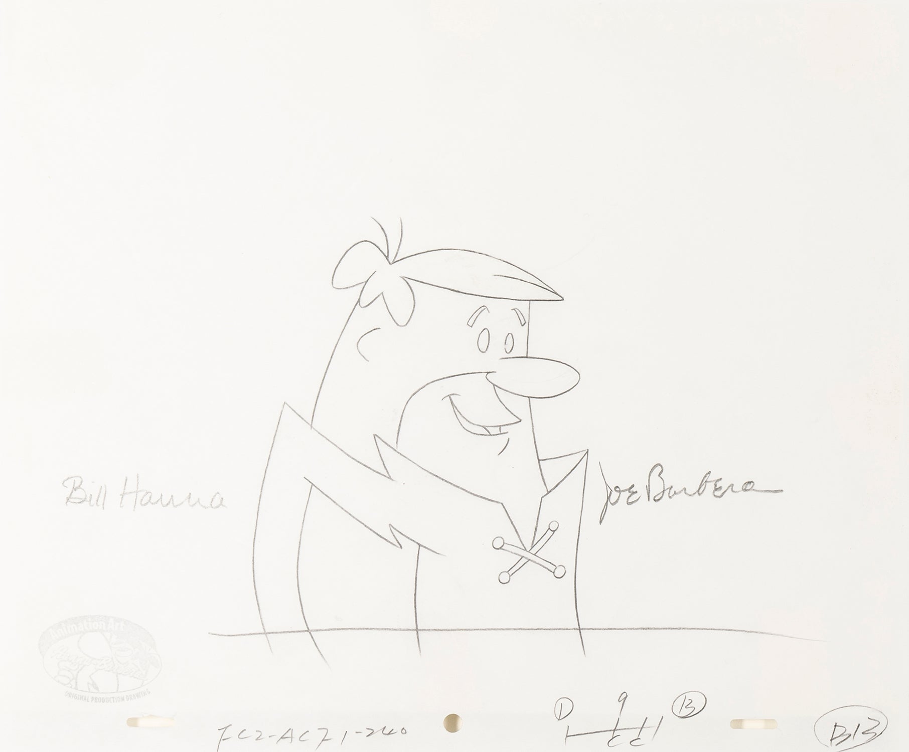 HBR ORI POR 25295 003 Fred Flintstone OPD and Barney OPD Set of 2 (2)