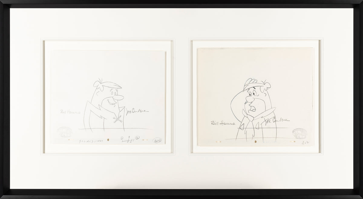 HBR ORI POR 25295 005 Fred Flintstone OPD and Barney OPD Set of 2 (2)