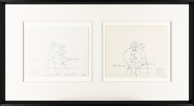 HBR ORI POR 25295 005 Fred Flintstone OPD and Barney OPD Set of 2 (2)