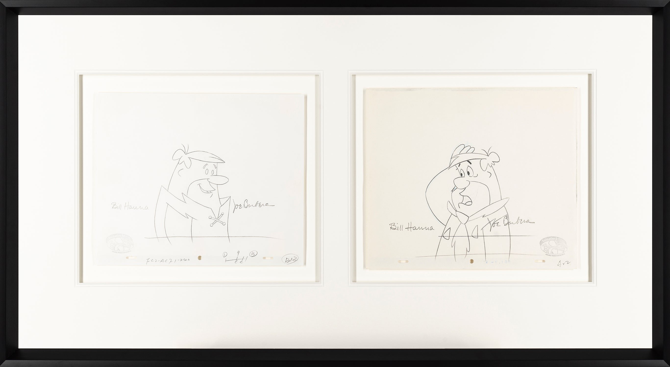 HBR ORI POR 25295 005 Fred Flintstone OPD and Barney OPD Set of 2 (2)