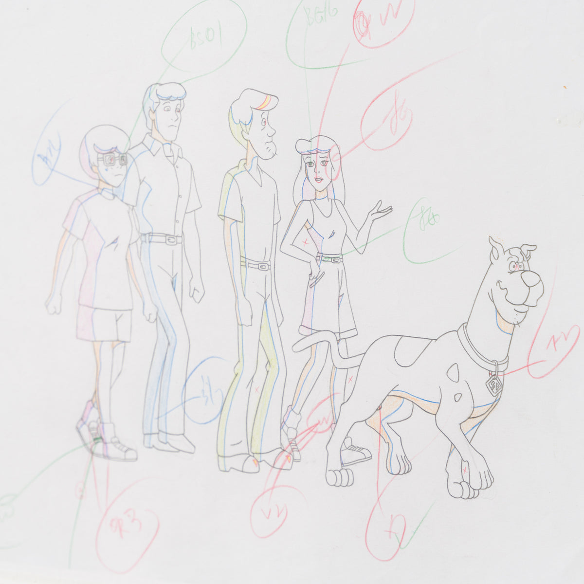 HBR ORI POR 26542 5 Scooby Doo Gang (5) Pan