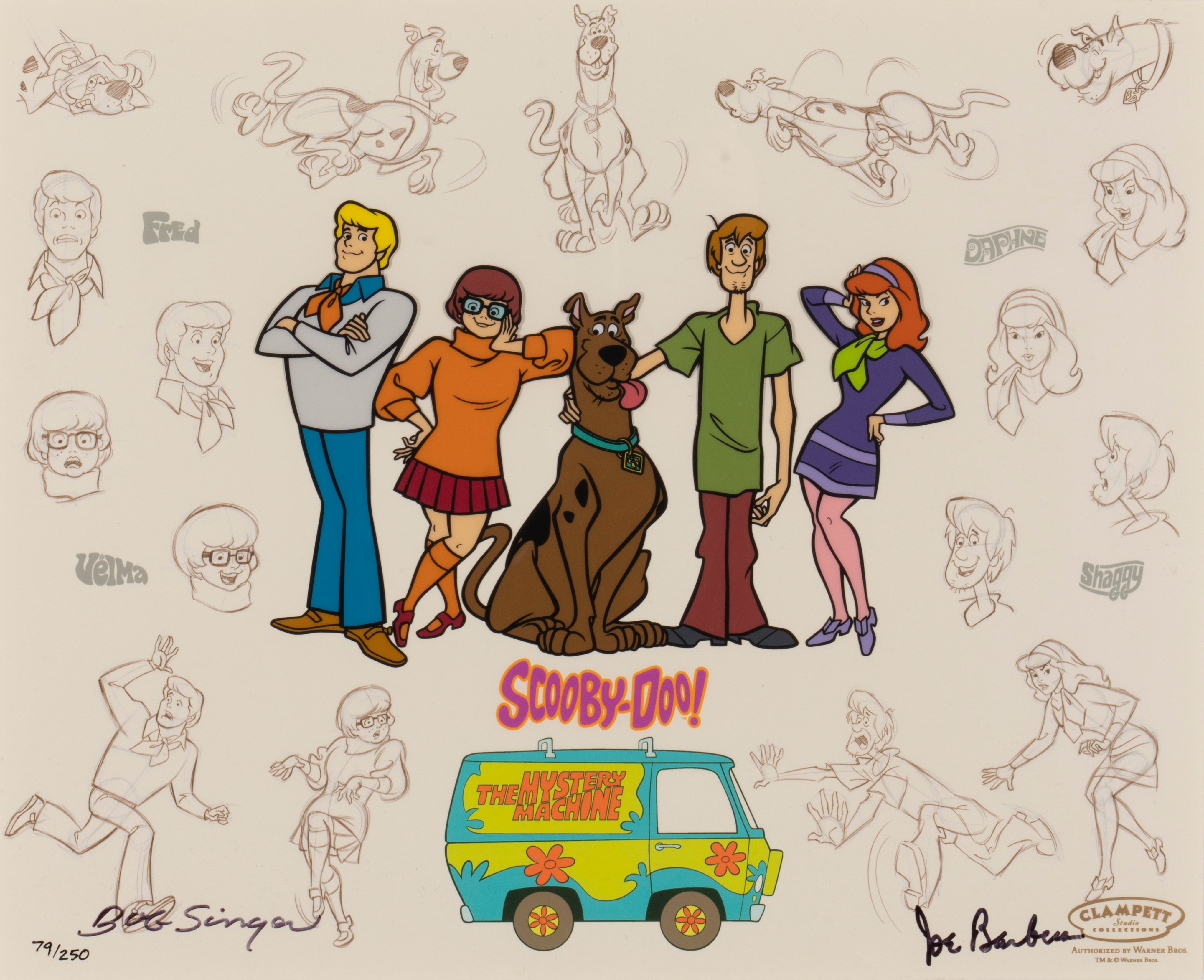 HBR SLE HUM 25025 2 Mystery Gang Model Sheet