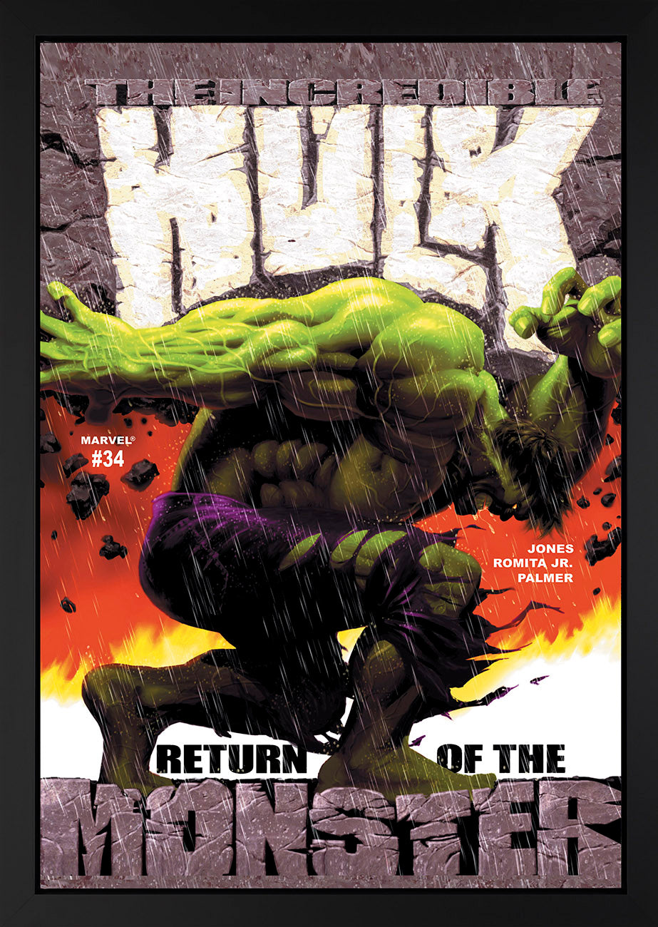 Hulk 34 Framed