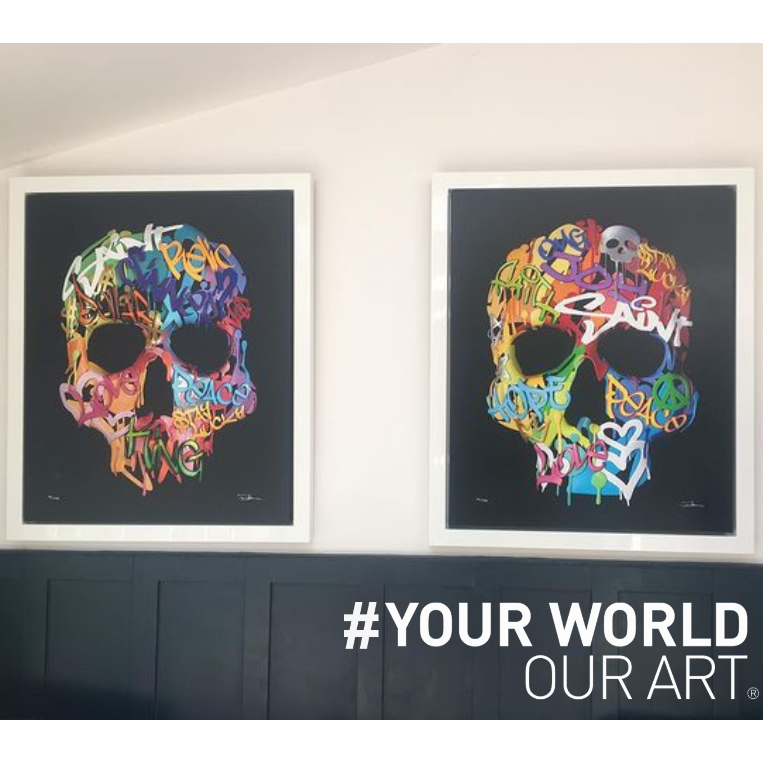 In the Empty Spaces Set of 2