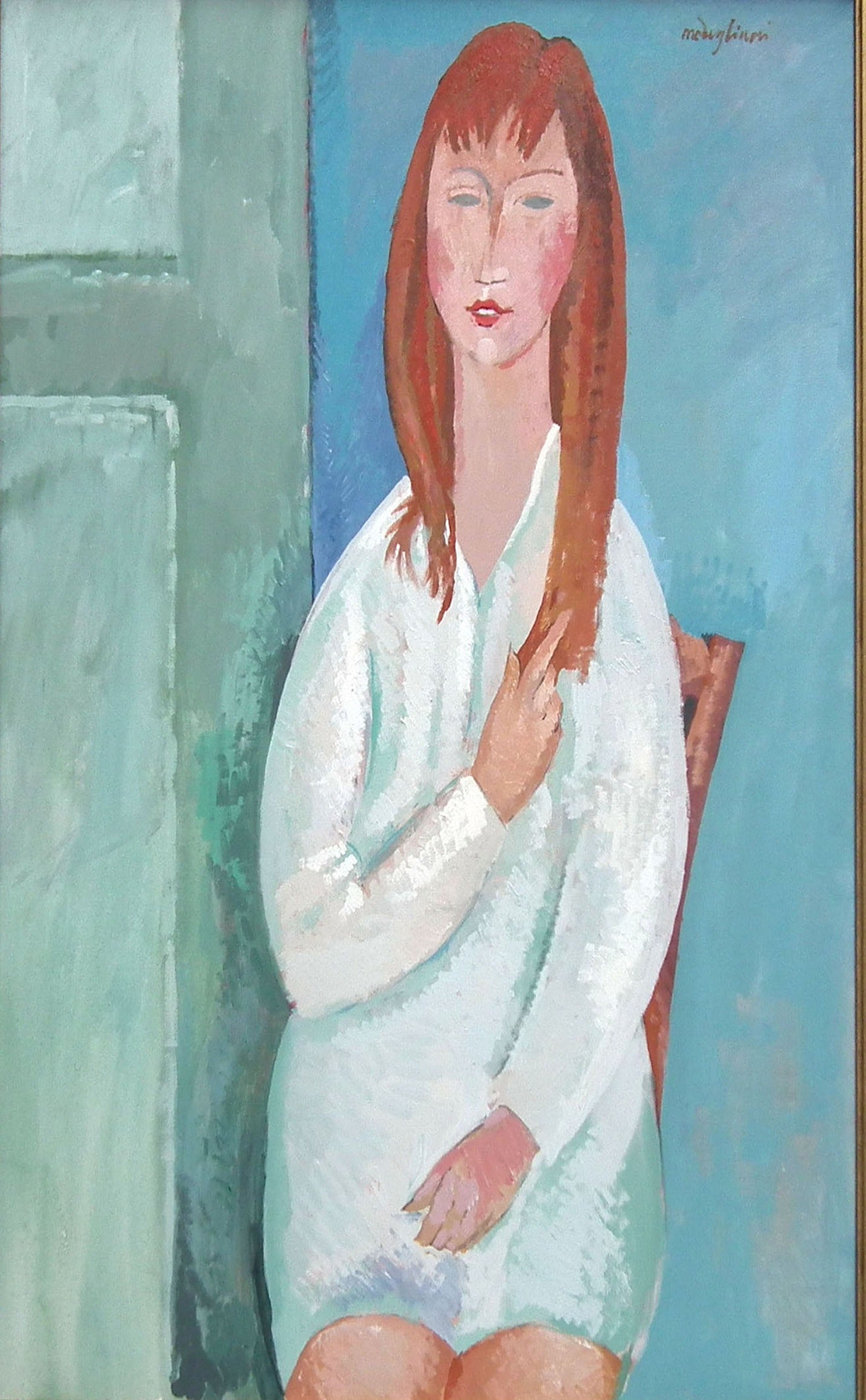 in the style of amadeo modigliani 1918 19 1434x2319