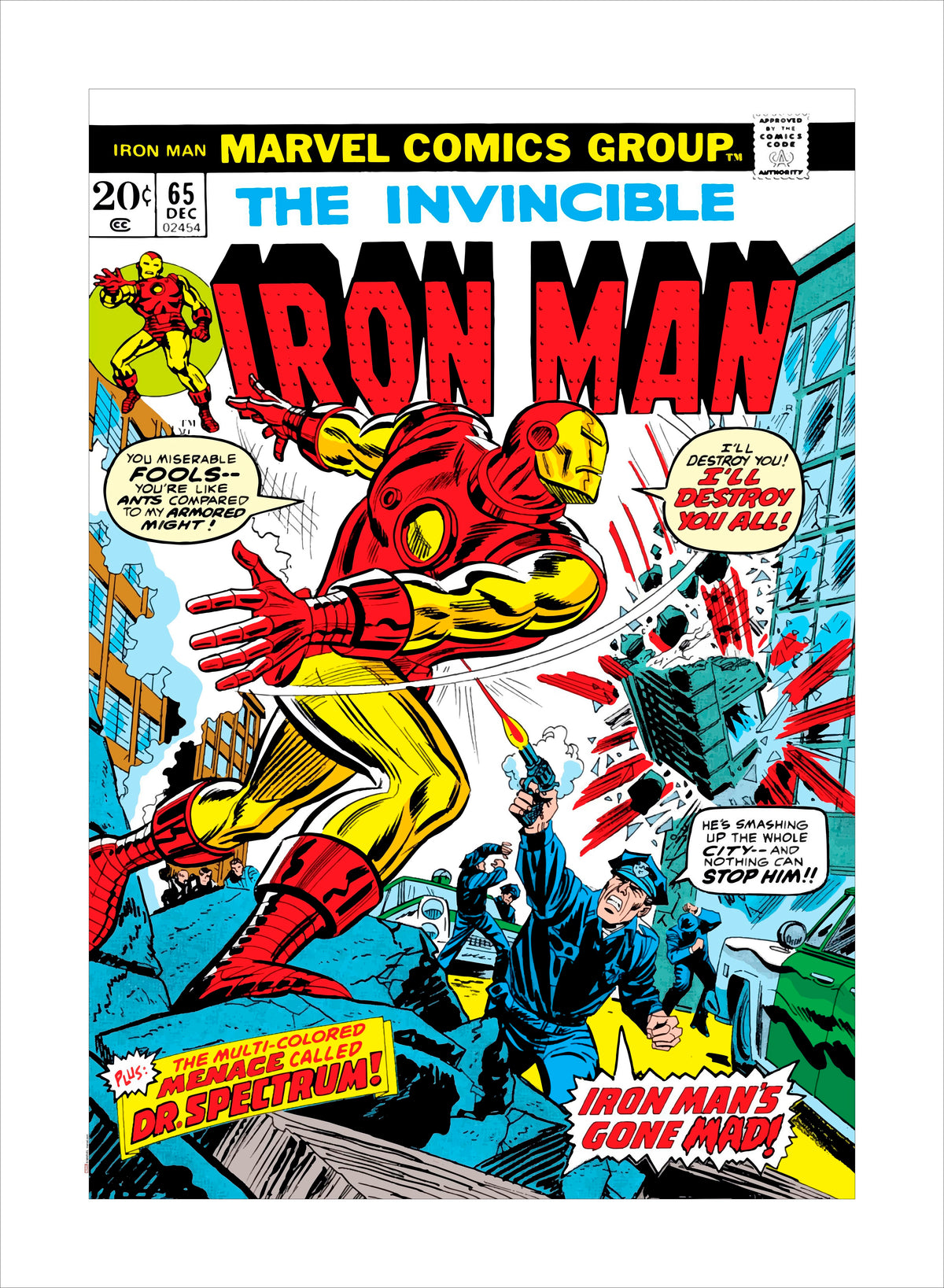 Invincible Iron Man #65