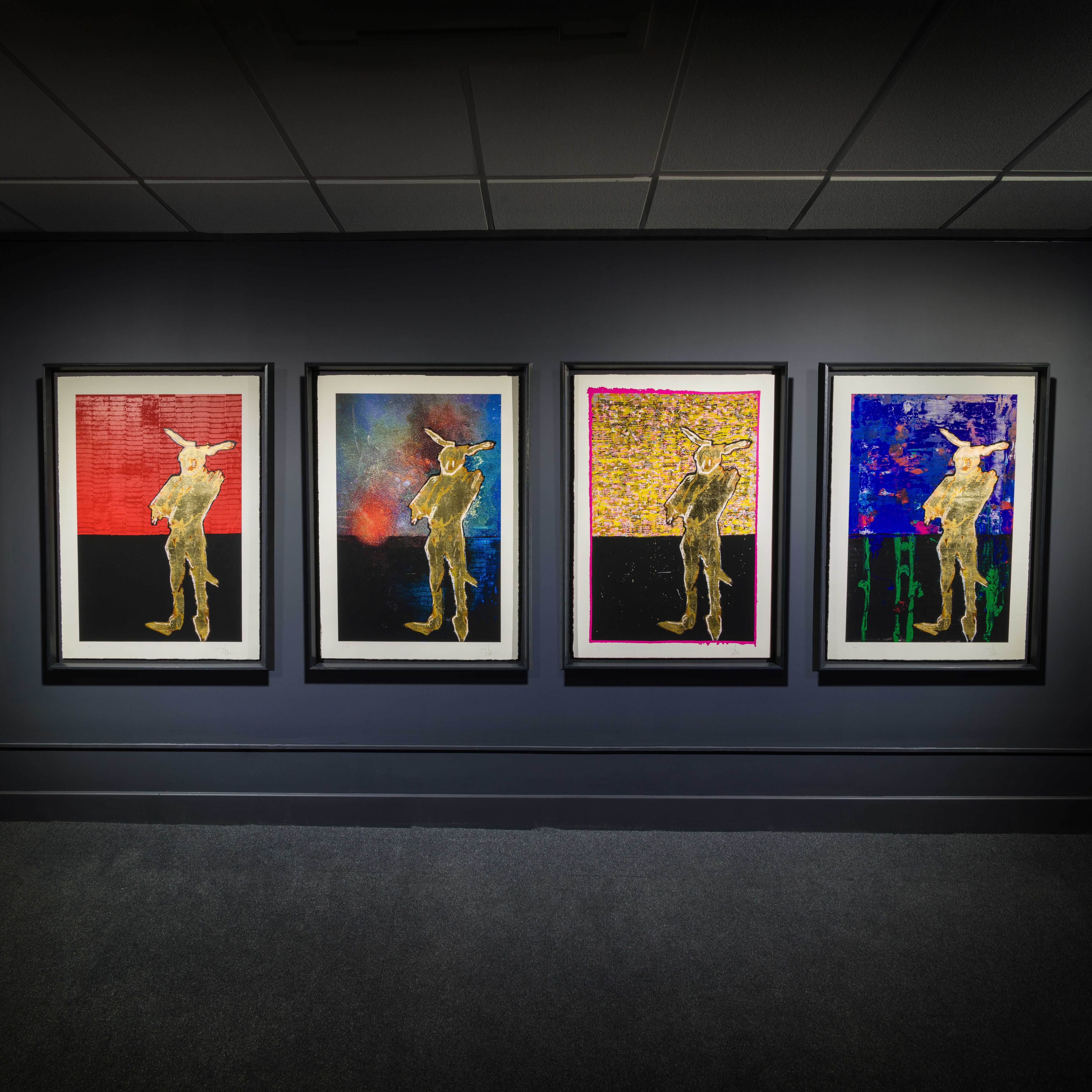 JDE Bunnymen framed Set 1