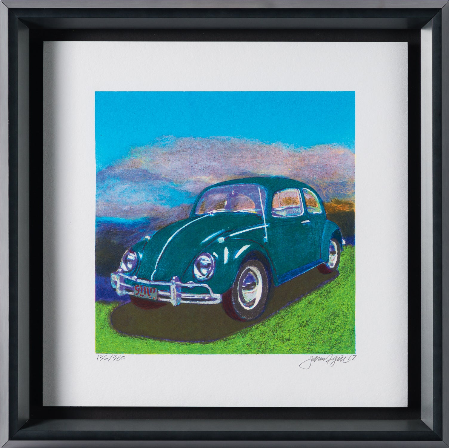 JGI SIL POR 17648 4 Mini Bug Turquoise