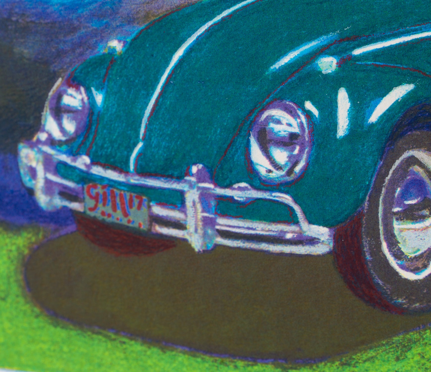 JGI SIL POR 17648 7 Mini Bug Turquoise