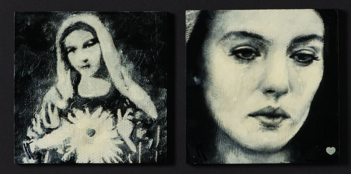 JJO ORI POR 31815 Monica Bellucci Mary (Diptych) 31